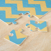 Vintage-Patchwork: Nahtloser Textilhintergrund Puzzle (Seite)