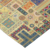 Vintage Patchwork-Patterns-Software Tischdecke (Schrägansicht)