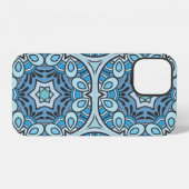 Vintage-Patchwork-Quilt-Muster. Handgezeichnete De iPhone Hülle (Rückseite (Horizontal))