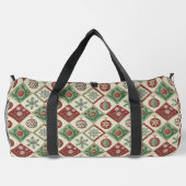 Vintage-Patchwork-Quilted-Christmas-Muster Duffle Bag (Rückseite)