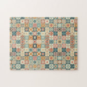 Vintage, patchwork-quilting-Optik Puzzle (Horizontal)
