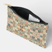 Vintage, patchwork-quilting-Optik Zubehörtasche (Offen)
