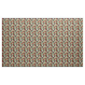Vintage-Patchwork-Textilien im Heritage-Stil Stoff (Yard (91,4 cm))