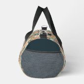 Vintage, patchworkartiger Quilt-Look Duffle Bag (Rechts)
