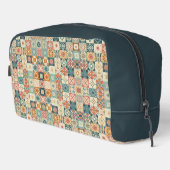 Vintage, patchworkartiger Quilt-Look Waschbeutel (Rechte Ecke)