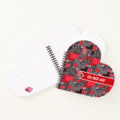 Vintage-Patchworkmuster Notizblock (Innenseite)