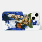 Vintage Patriotic Uncle Sam Magazine Cover Art (Rückseite (Horizontal))