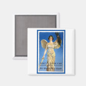 Vintage Patriotische Frau Engel, Kaufen Kriegsanle Magnet (Vorderseite/Rückseite)
