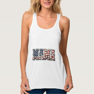 Vintage-patriotische-Mama-Lettering-Shirt-Design_1 Tank Top