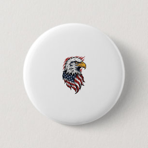 Vintage-patriotischer-Adler-Vektor-Shirt-Design_1 Button
