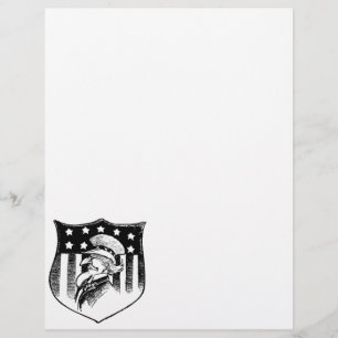 Vintage-patriotischer Onkel Sam und amerikanische