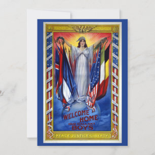 Vintage patriotisches Amerika, Frieden Gerechtigke