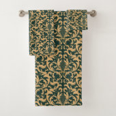 Vintage pattern badhandtuch set (Insitu)