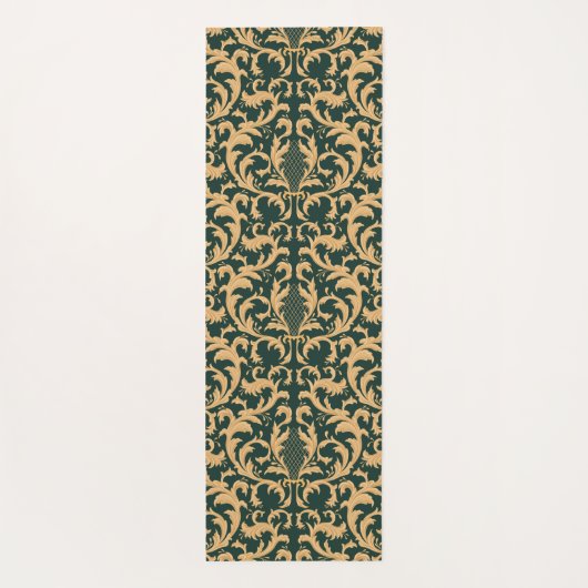 Vintage pattern yogamatte (Rückseite)