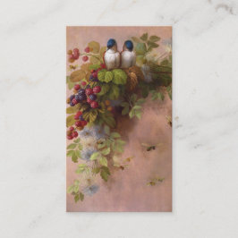 Vintage Paul de Longpre Custom Business Card Visitenkarte