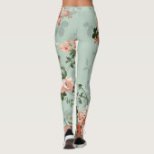 Vintage Peach-Rose Leggings (Rückseite)