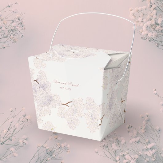 Vintage Pearl Romance Wedding Geschenkschachtel