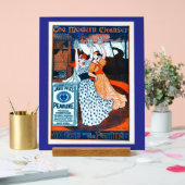 "Vintage Pearline Reiniger-Werbung" Acrylschild (Hochzeit)
