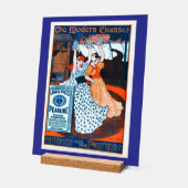 "Vintage Pearline Reiniger-Werbung" Acrylschild (Winkel)