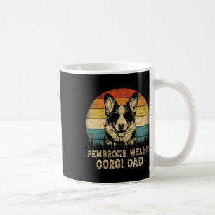 Vintage Pembroke Welsh Corgi Papa Hunde Liebhaber Kaffeetasse