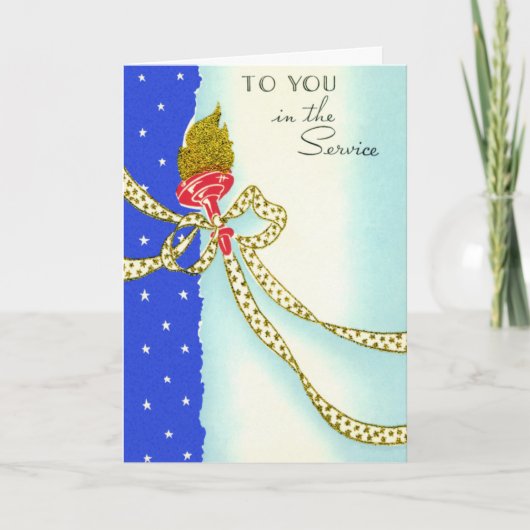 Vintage Pen-Karte Dankeskarte (Vorderseite)