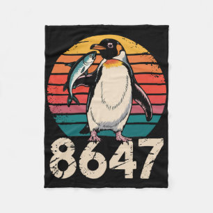 Vintage Penguin 86 47 Protest - 8647 Penguin Anti  Fleecedecke