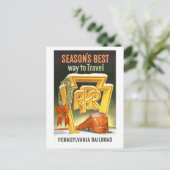 Vintage Pennsylvania Eisenbahn Postkarte (Stehend Vorderseite)