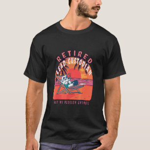 Vintage Pensionierung von Lead Custodian T-Shirt