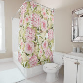 Vintage Peonies Duschvorhang (Beispiel)