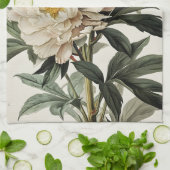 Vintage Peonies Geschirrtuch (Gefaltet)