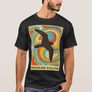 Vintage Peregrine Falken Lover Tierstil T-Shirt