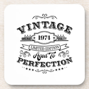 Vintage, perfekt gealtert getränkeuntersetzer