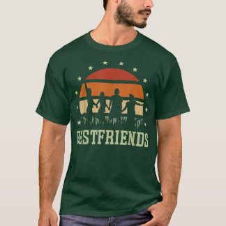 Vintage perfekte Übereinstimmung Süße Freundschaft T-Shirt