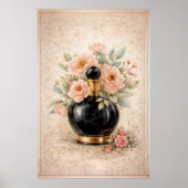 Vintage Perfume Bottle Poster (Vorne)