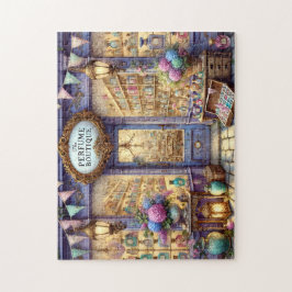 Vintage Perfume Boutique Fragrance Shop Art Puzzle