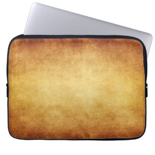 Vintage-Pergament Antik-Papierhintergrund individu Laptopschutzhülle