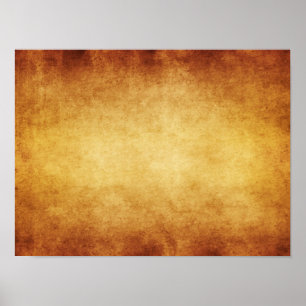 Vintage-Pergament Antikes Papier Hintergrund indiv Poster