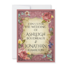 Vintage Pergament-Hochzeit