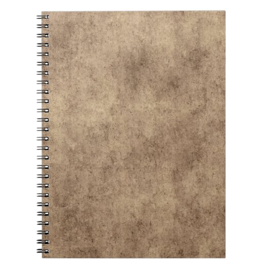 Vintage-Pergament oder individuelles Papierhinterg Notizblock (Vorderseite)