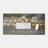 Vintage Perlen der Weisheit Fotografisch Schreibtischunterlage (Tastatur & Maus)