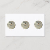 Vintage Perlentasten Visitenkarte (Rückseite)