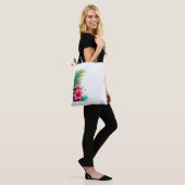 Vintage-Perserteppich-Muster-Tasche Tasche (Am Model)