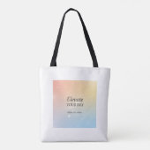 Vintage-Perserteppich-Muster-Tasche Tasche (Rückseite)