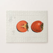 Vintage Persimmons Fruchtsaftfarbe Puzzle (Horizontal)