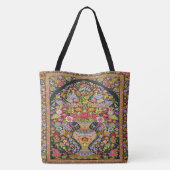 Vintage persische türkische Blume Mitte des Jahrhu Tasche (Rückseite)