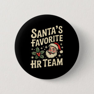 Vintage Personalabgleich Hr Retro Weihnachten Button