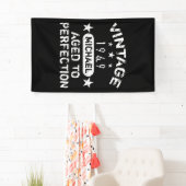 Vintage Personalisierte Grunge 1969 Banner (Insitu)
