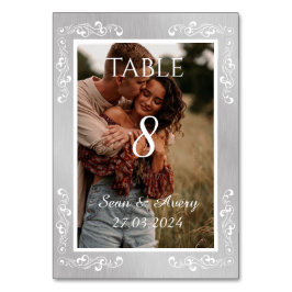 Vintage Personalisierte Hochzeit Tischnummer