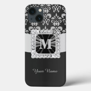 Vintage personalisierte Schwarzstaube Case-Mate iPhone Hülle