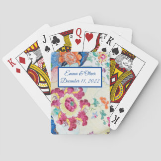 Vintage personalisierte Spielkarten für Tabakblätt